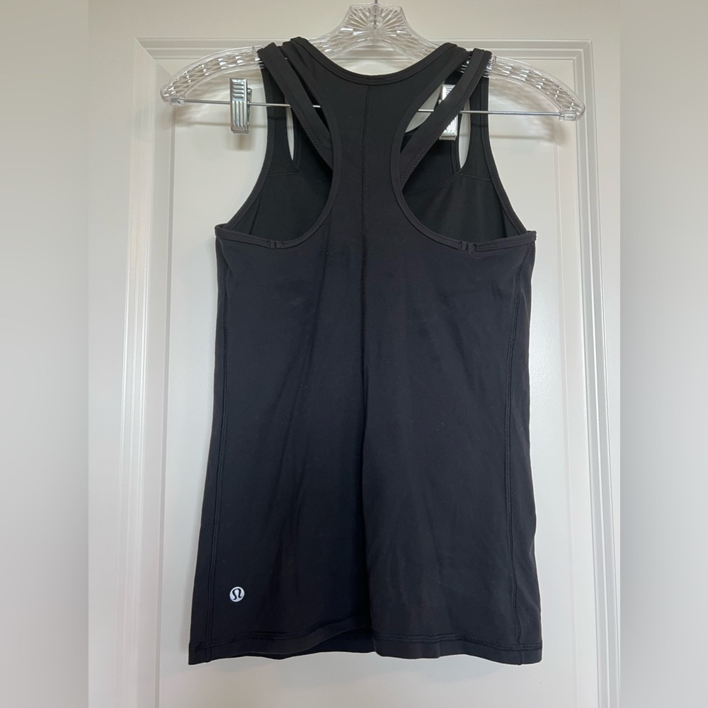 Black Lululemon tank Size Small